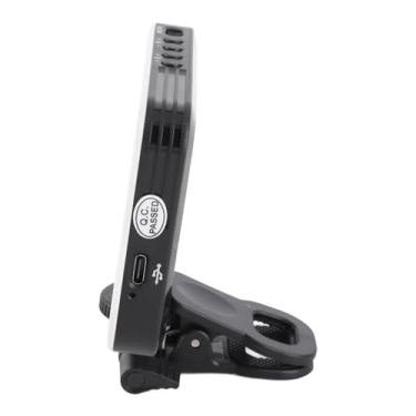 Imagem de Luz LED para Telefone, Luz Recarregável para Selfie de 2500k-9000K Clipe de Luz para Telefone Com Cabo de Carregamento, Luz de Preenchimento de Clipe para Videoconferência Luz de