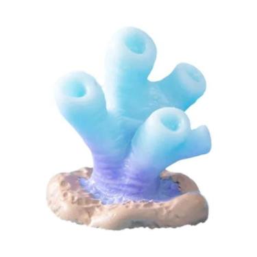 Imagem de Estátua De Animais Marinhos Em Resina Mini Oceano, Decoração Para Aquá