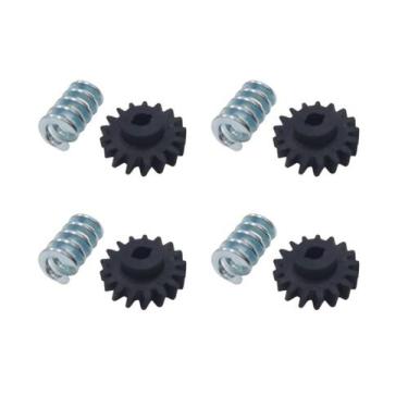 Imagem de 4 engrenagem nylon e rosca sem fim para motor grill giratori - INOX LA