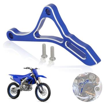Imagem de USTPO Protetor de capa de motocicleta proteção de corrente de motor CNC para YZ250F 2014-2025 YZ450F 2014-2022 WR250F 2015-2024 WR450F 2016-2023 Dirt Pit Bike azul