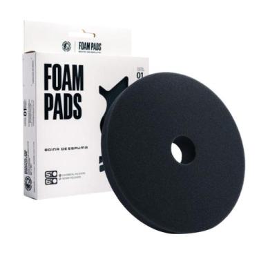 Imagem de Boina De Espuma Preta Soft Pad Lustro 5 Wolf Pads