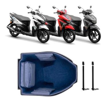 Imagem de Forração Yamaha Neo 125 2017 Azul Premium + 2 Antenas - Jaspe Ateliê