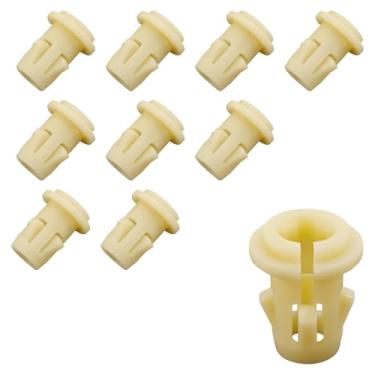 Imagem de SamWinGear Parafuso de fixação de luz de neblina 20 peças para Chevy Avalanche Silverado GM, clipes de porca com ilhós de montagem de retentor de luz de neblina 11570830 compatível com Chevy Avalanche