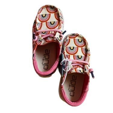 Imagem de Sapato infantil Hey Dude feminino Wendy, Rainbow Party, 21
