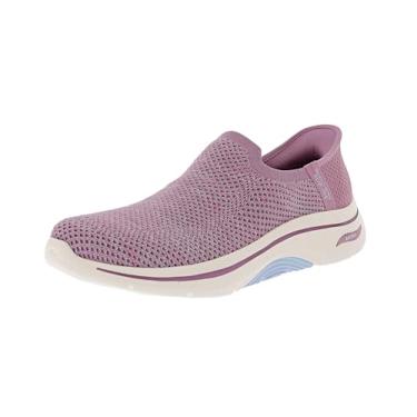 Imagem de Skechers Tênis feminino sem cadarço: Go Walk Arch Fit 2.0 - Anabel, Malva, 39