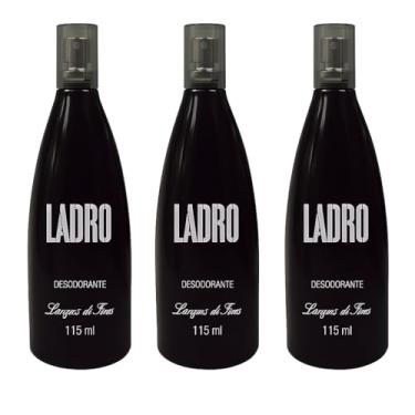 Imagem de Kit 3 Desodorantes Ladro 115ml Original Longa Duração