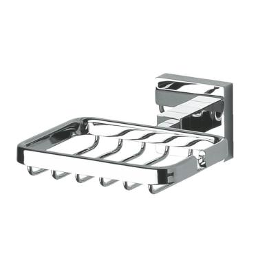 Imagem de Saboneteira De Parede Perflex 12120910 C80 Quadra Aramada