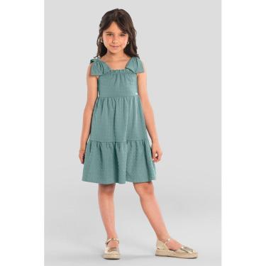 Imagem de Vestido infantil menina com laço Mundi