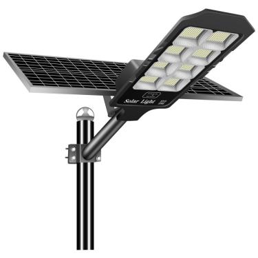 Imagem de Luminária Solar Externa 600W a Prova d IP66 com Controle Remoto, COORHEIX, Preto