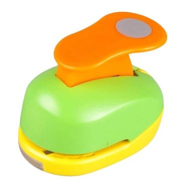 Imagem de Baoblaze Furador de papel, furador de papel, suprimentos reutilizáveis ​​para scrapbooking, de papel para jornais, cartões de casamento, fotos, papelão, Círculo