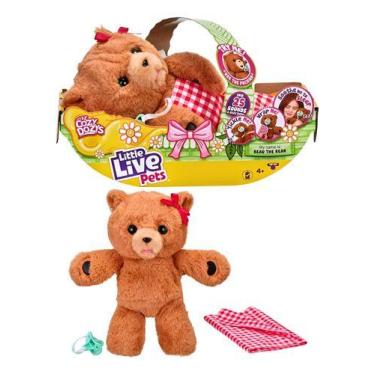 Imagem de Pelucia Cozy Dozy Urso Beau Little Live Pets - Fun F02201 Marrom - Fun