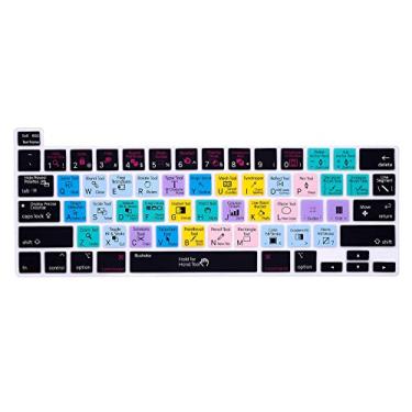 Imagem de HRH Capa protetora de silicone para teclado Illustrator AI Shortcuts para MacBook Pro 13 polegadas 2020 (modelo A2289/A2251/A2338 chip M1) e MacBook Pro 16 polegadas 2019 (modelo A2141)