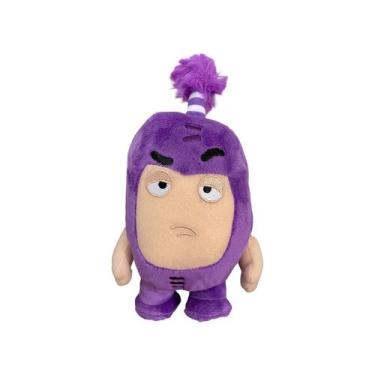 Imagem de Brinquedo de pelúcia roxo Oddbods 15cm - Lightbek Official Store