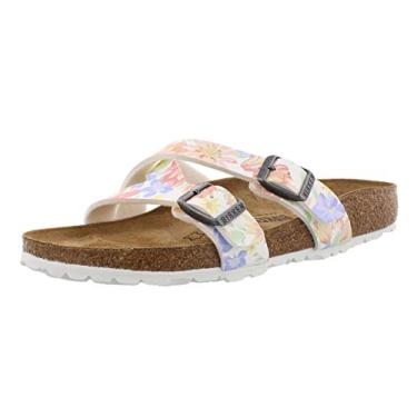 Imagem de Sand lia de couro feminina Yao Birkenstock