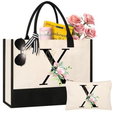 Imagem de Sacola de praia AYGE, tela inicial personalizada para mulheres