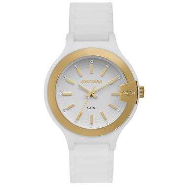 Imagem de Relógio Mormaii Feminino Ref: Mo2036jt/8b Esportivo Analógico Branco