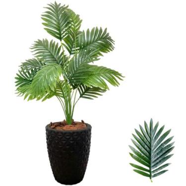 Imagem de Planta Artificial Palmeira Com Vaso Polietileno Completo - PlantaImpor