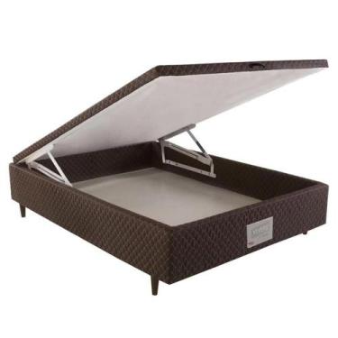 Imagem de Base Cama Box Baú Casal Herval Montana, 46x138x188 cm