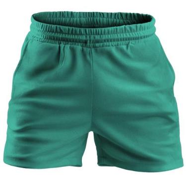 Imagem de Bermuda Esportiva Masculina Short Praia Academia Com Bolso Elastano - 