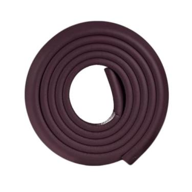 Imagem de Rolo Protetor De Quina E Borda | Cantoneira De Silicone Para ProteçãO De Mesas, MóVeis E Cantos(MARROM)