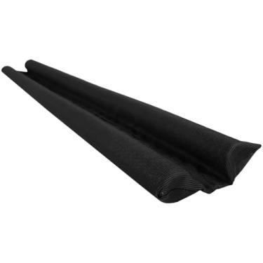 Imagem de Protetor De Porta Contra Poeira E Corrente De Ar | Para VedaçãO Eficiente De Frestas Em Portas Internas E Externas(Preto,60cm)