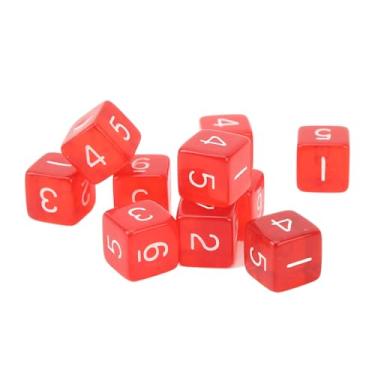 Imagem de YOUTHINK Cubos de Dados Coloridos, Dados de Plástico Transparente de 6 Lados para Jogos de Matemática, Conjunto Compacto de 30 Unidades para Uso Educacional (#1)