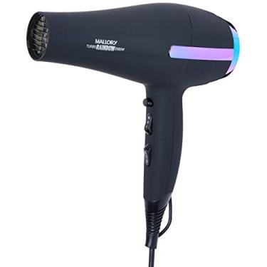 Imagem de Secador Mallory Turbo Rainbow com Kit Difusor - 127V