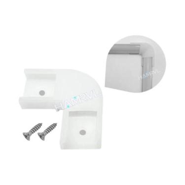 Imagem de Perfil De Alumínio Para Fita De LED De 8-12mm Formato U/V Pacote De 2-