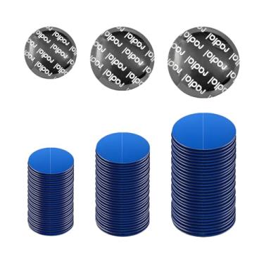 Imagem de MTRPS Patch de reparo de pneu de 90 peças, kit de remendos redondos de borracha natural de 32 mm 42 mm 58 mm, ferramenta de reparo de pneu para carro, caminhão, bicicleta, motocicleta