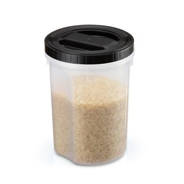 Imagem de Pote Com Tampa Rosca Redondo Para Feijão 2 Litros 14x17,9