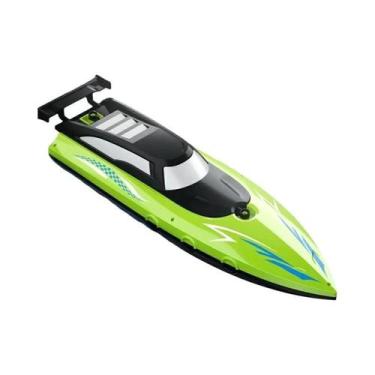 Imagem de Barco RC Elétrico de Alta Velocidade 24G - Brinquedo Aquático com Cont
