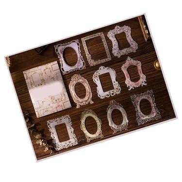 Imagem de Generic Borda do Quadro de Papel do Vintage, Decoração Quadro da Borda Papel Scrapbook Ofício da Arte 20 Folhas para o Diário (Tipo C)