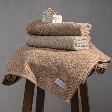 Imagem de 1 Toalha Banhão Macia 550g/m2 Grossa Absorven 90x160 Che Vr (NUDE Bege Claro - Gigante Algodão Premium)