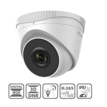 Imagem de Câmera IP 2MP Dome Turret 2.8mm com IR 30 Metros - Hilook