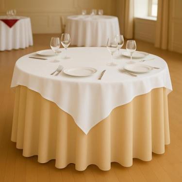 Imagem de Toalhas Jacquard Cobre Mancha 1,40x1,40 Kit 10 Peças Para Buffet - BOB