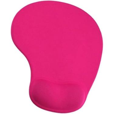 Imagem de Mouse de escritório e jogos com suporte de pulso em gel: descanso de pulso ergonômico, design de gamepad, base de borracha antiderrapante e superfície texturizada de silicone para laptops/desktops