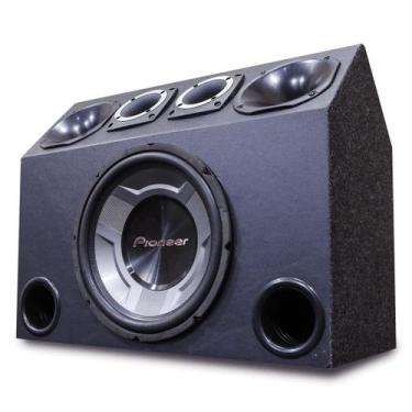 Imagem de Caixa Som Trio Igrejinha Alto Falante Subwoofer Pioneer 12