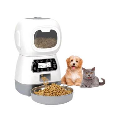 Imagem de Alimentador Comedouro Automático Programável para Pet Cães Gatos - PET