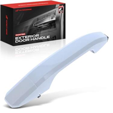 Imagem de A-Premium Maçaneta externa do lado do passageiro dianteiro direito compatível com Chevrolet Silverado 1500 2014-2018, Tahoe 2015-2020, Suburban 3500 HD e GMC Sierra 2500 HD, Yukon XL, sem entrada