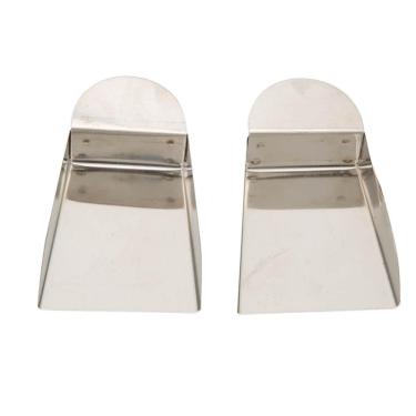 Imagem de Chiffonade 2 pás pequenas e leves de aço inoxidável para armazenamento de contas e artesanato, fácil de colher e organizar acessórios de miçangas