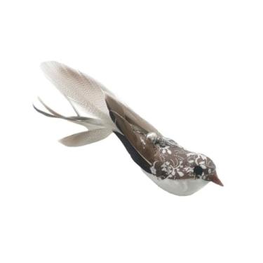 Imagem de Luzhengyang Recargas de varinha Feather Cat Teaser – Cabeças inspiradas em pássaros naturais, acessórios de brinquedo de gato para brincadeiras interativas (pacote com 5) (refil de toutinegra de cauda