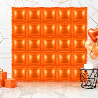 Imagem de 25 peças de balões quadrados, fundo de parede de balões quadrados metálicos, balões de Mylar de dupla face, kit de arco de túnel para decoração de aniversário de casamento, aniversário, chá de bebê