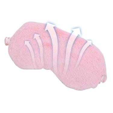 Imagem de Máscara Para Dormir,Máscara E Quente - Ajustável Ocular Noturna | Para Mulheres Homens Estudantes Noite Escritório Festa Soneca Quarto Avião Hotel Dormitório Meditação