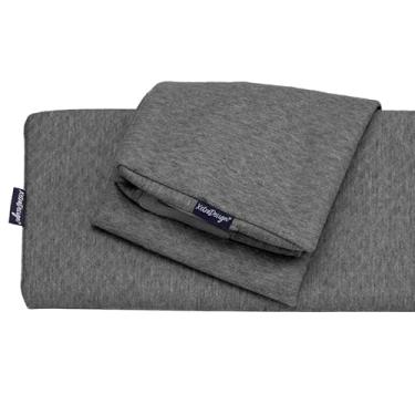 Imagem de XetraDesign Capa de almofada - para tamanho Queen - Capa removível premium | Ajuste personalizado perfeito, tecido macio e durável, zíper fácil de colocar, respirável, protege contra derramamentos e