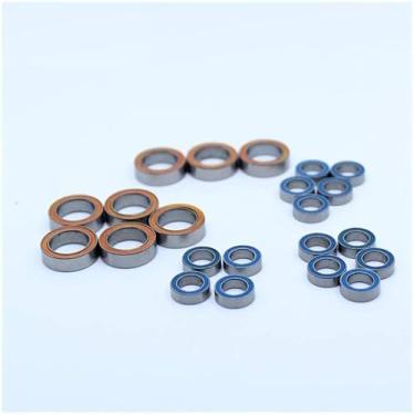 Imagem de TMP1105 Rolamentos de esferas de precisão profunda para Traxxas RC conjunto de rolamentos de esferas para 1/16 E-Revo VXL e 1/16 Slash VXL 22pcs rolamentos