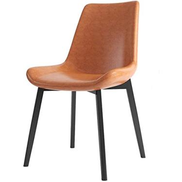 Imagem de Cadeira de jantar, cadeiras de recepção de escritório, conjunto de cadeiras de jantar de negócios, cozinha, sala de jantar, cozinha, sala de estar, cadeiras de jantar modernas estofadas com capa de