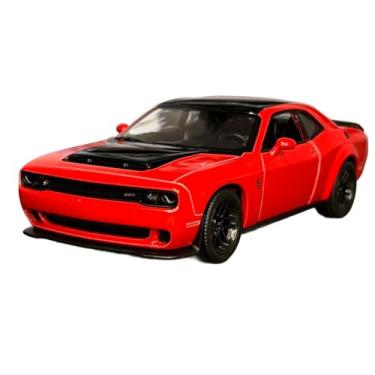 Imagem de Miniatura Carrinho de Ferro Dodge Challenger SRT Demon 1/40 VERMELHO