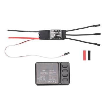 Imagem de Fafeicy 30A ESC Sem Escova, Resposta Rápida do Acelerador Com Modo de Inicialização Configurável e Múltiplas Proteções, para Helicóptero de Avião Drone RC