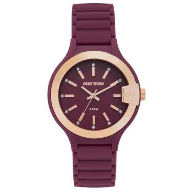 Imagem de Relógio Mormaii Feminino Luau Vinho - Mo2036jv/8n