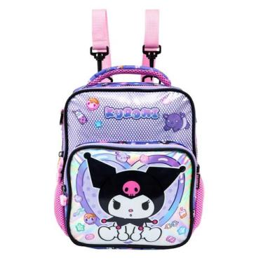 Imagem de Lancheira Escolar Térmica Luxo Kuromi Hello Kitty Original - Xeryus